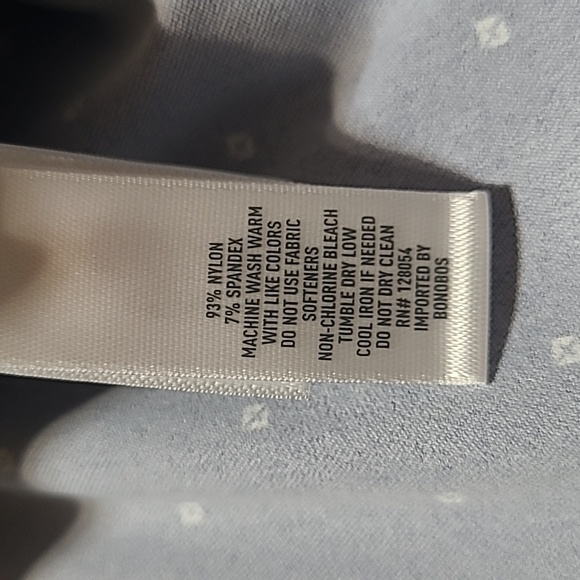 Bonobos Slim Fit Navy Blue Dot Print Button Down Shirt Size Medium - Picture 7 of 7